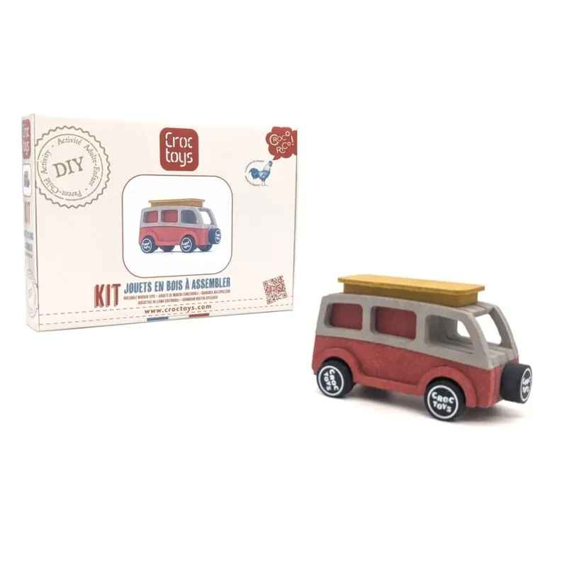 Set de constructie vehicul camper Charlie Croc toys 1