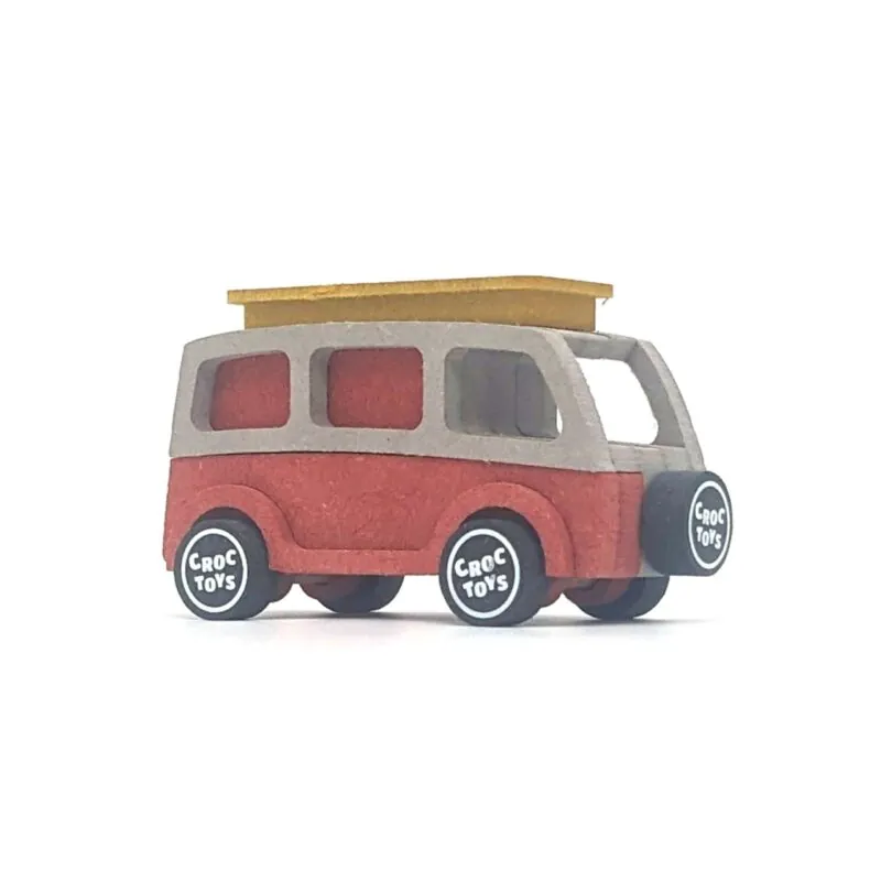 Set de constructie vehicul camper Charlie Croc toys