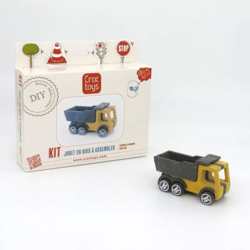 Set de constructie vehicul de santier Basculanta Ben Croc toys 4