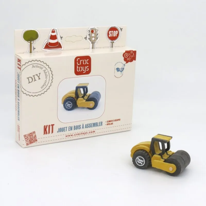 Set de constructie vehicul de santier Buldozerul Fleur Croc toys 2