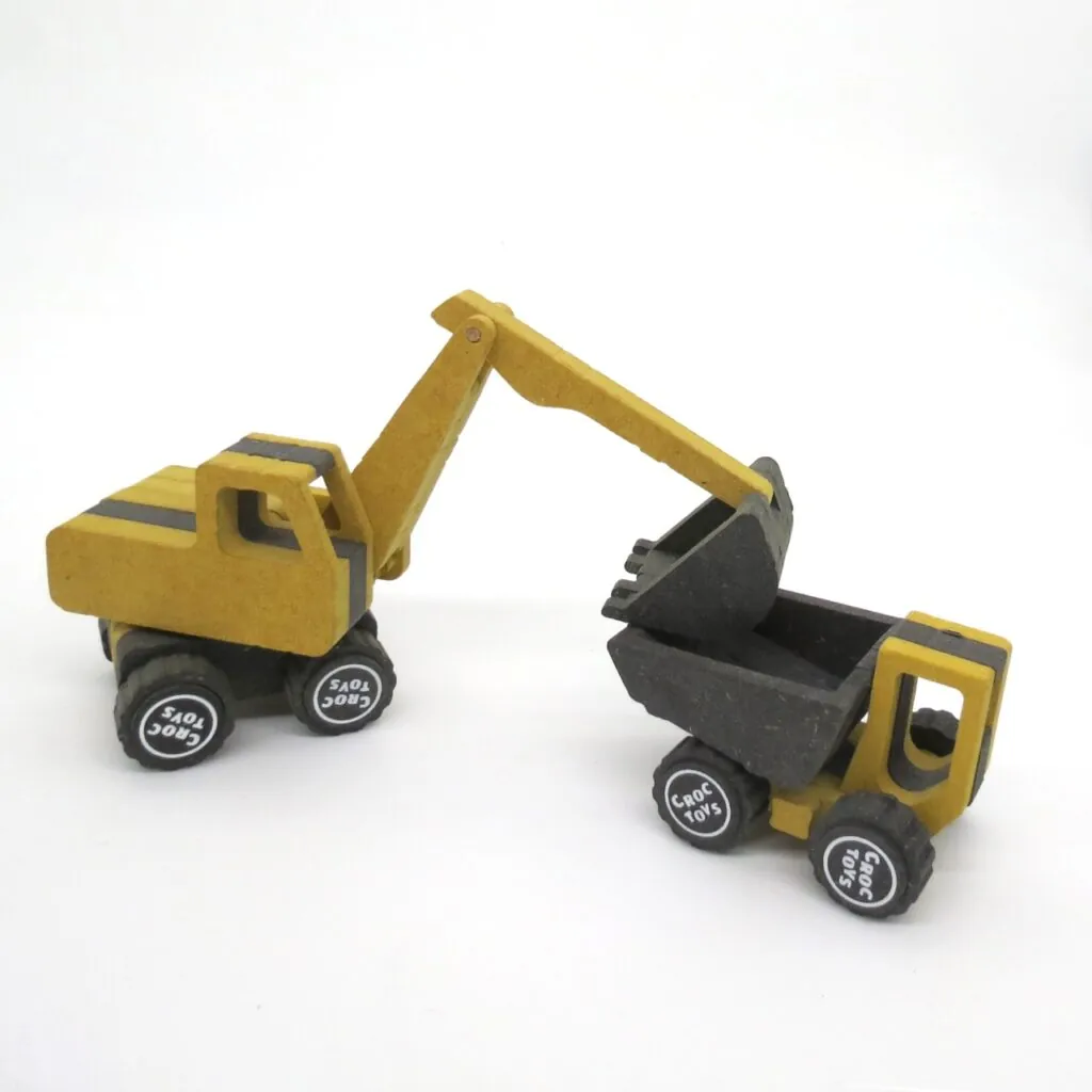 Set de constructie vehicule de santier Marco si Frederic