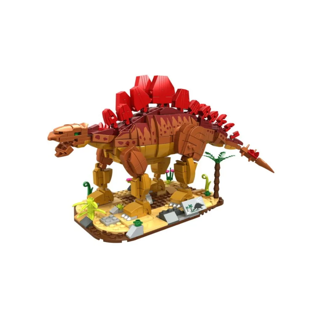 Dinozaur de jucarie - Set constructie Stegozaur (727 piese) - Seturi de constructie Open Brick Source 2