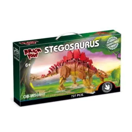 Dinozaur de jucarie - Set constructie Stegozaur (727 piese) - Seturi de constructie Open Brick Source