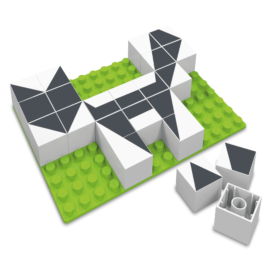 Joc Tangram Hubelino (36 piese) - Seturi de constructie Hubelino