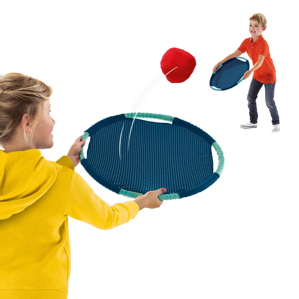 Joc de copii  2 in 1 - Tenis si frisbee - Jocuri de exterior Ses Creative 5