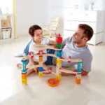 Jucarie copii Quadrilla - circuit cu bile - Evadeaza din Castel (102 piese) - Seturi de constructie Hape 2