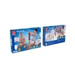 Jucarie copii Quadrilla - circuit cu bile - Evadeaza din Castel (102 piese) - Seturi de constructie Hape 4