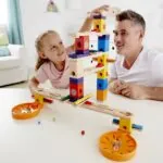 Jucarie copii Quadrilla - circuit cu bile - Muzica in miscare (97 piese) - Seturi de constructie Hape 4