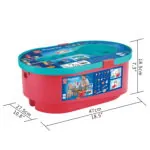 Jucarie copii Quadrilla - circuit cu bile - Set cu galeti (90 piese) - Promo Hape 5