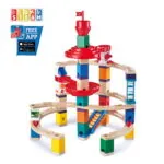 Jucarie copii Quadrilla - circuit cu bile - Super spirala (129 piese) - Seturi de constructie Hape 2