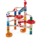 Jucarie copii Quadrilla - circuit cu bile - Super spirala (129 piese) - Seturi de constructie Hape