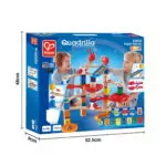 Jucarie copii Quadrilla - circuit cu bile - Super spirala (129 piese) - Seturi de constructie Hape 8
