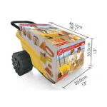 Jucarie de plaja - Set basculanta cu jucarii de nisip - Jucarii pentru plaja si nisip Hape 3