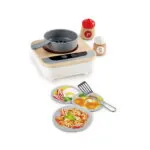 Jucarie din lemn - Aragaz cu ventilator - Jucarii accesorii bucatarie Hape 2