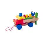 Jucarie din lemn - Camion de asamblat - Jucarii de impins si tras Woodyland 3