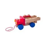 Jucarie din lemn - Camion de asamblat - Jucarii de impins si tras Woodyland 6