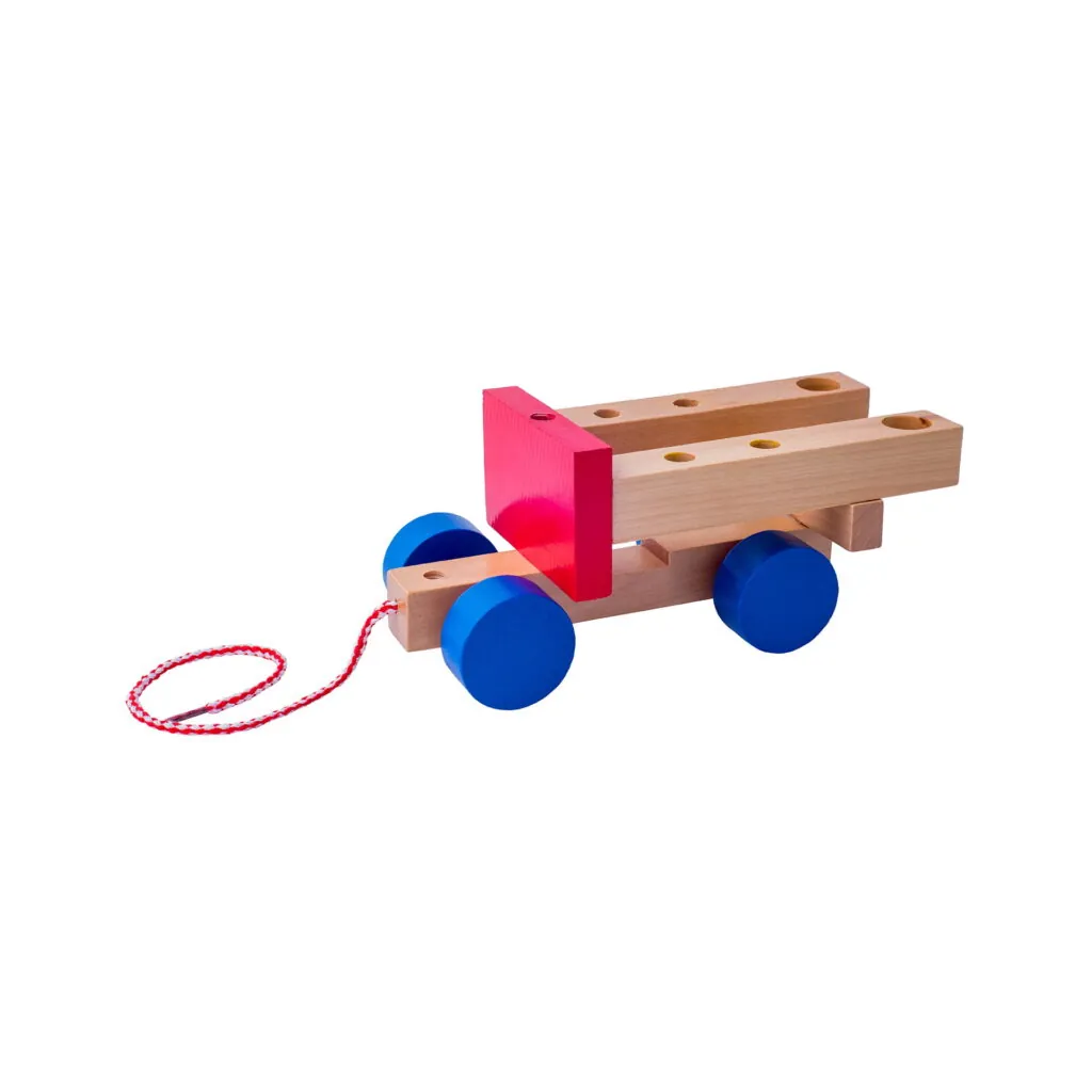Jucarie din lemn - Camion de asamblat - Jucarii de impins si tras Woodyland 7