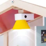 Jucarie din lemn - Casa de papusi mobilata tip vila (29 piese) - Jucarii de rol Hape 3