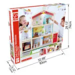 Jucarie din lemn - Casa de papusi mobilata tip vila (29 piese) - Jucarii de rol Hape 5