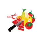 Jucarie din lemn - Fructe sanatoase de taiat (9 piese) - Jucarii accesorii bucatarie Hape 6