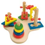 Jucarie din lemn - Joc de abilitati motorii 3D - Jucarii de indemanare Woodyland