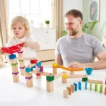 Jucarie din lemn - Marble Run Race Track (81 piese) - Seturi de constructie Hape 5