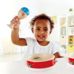 Jucarie din lemn - Set de percutie junior - Instrumente muzicale Hape 6