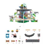 Jucarie din lemn - Set tren si mina in munte (32 piese) - Jucarii trenuri si accesorii Hape 5