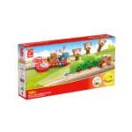 Jucarie din lemn - Sina de tren muzicala Jungla (19 piese) - Jucarii trenuri si accesorii Hape 2