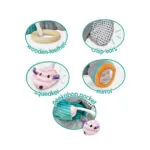 Jucarie senzoriala bebelusi - Elefantul Olfi - Jucarii pentru sugari Ses Creative 4