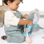 Jucarie senzoriala bebelusi - Elefantul Olfi - Jucarii pentru sugari Ses Creative 6