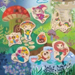 Kit de creat magneti tematica Fantasy pentru copii - 17 piese - Seturi Creative Hape 2