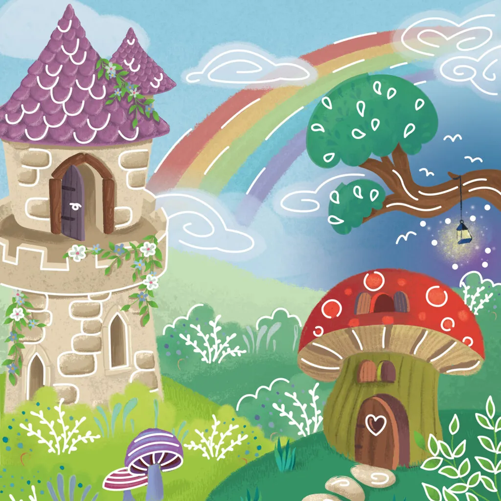 Kit de creat magneti tematica Fantasy pentru copii - 17 piese - Seturi Creative Hape 7
