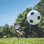 Minge de fotbal Jumbo de 76 cm - LIBO - Aventura in natura Hape 2