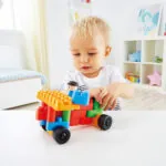 PolyM - Kit de constructie creativ de jucarie (25 piese) - Seturi de constructie Hape 4