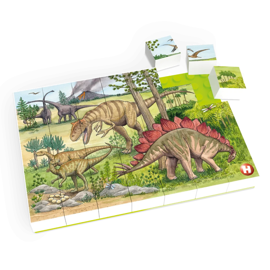 Puzzle Lumea dinozaurilor Hubelino (35 piese) - Puzzle Hubelino