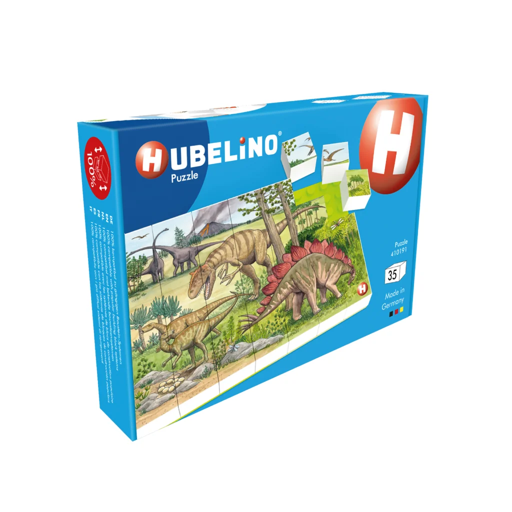 Puzzle Lumea dinozaurilor Hubelino (35 piese) - Puzzle Hubelino 3