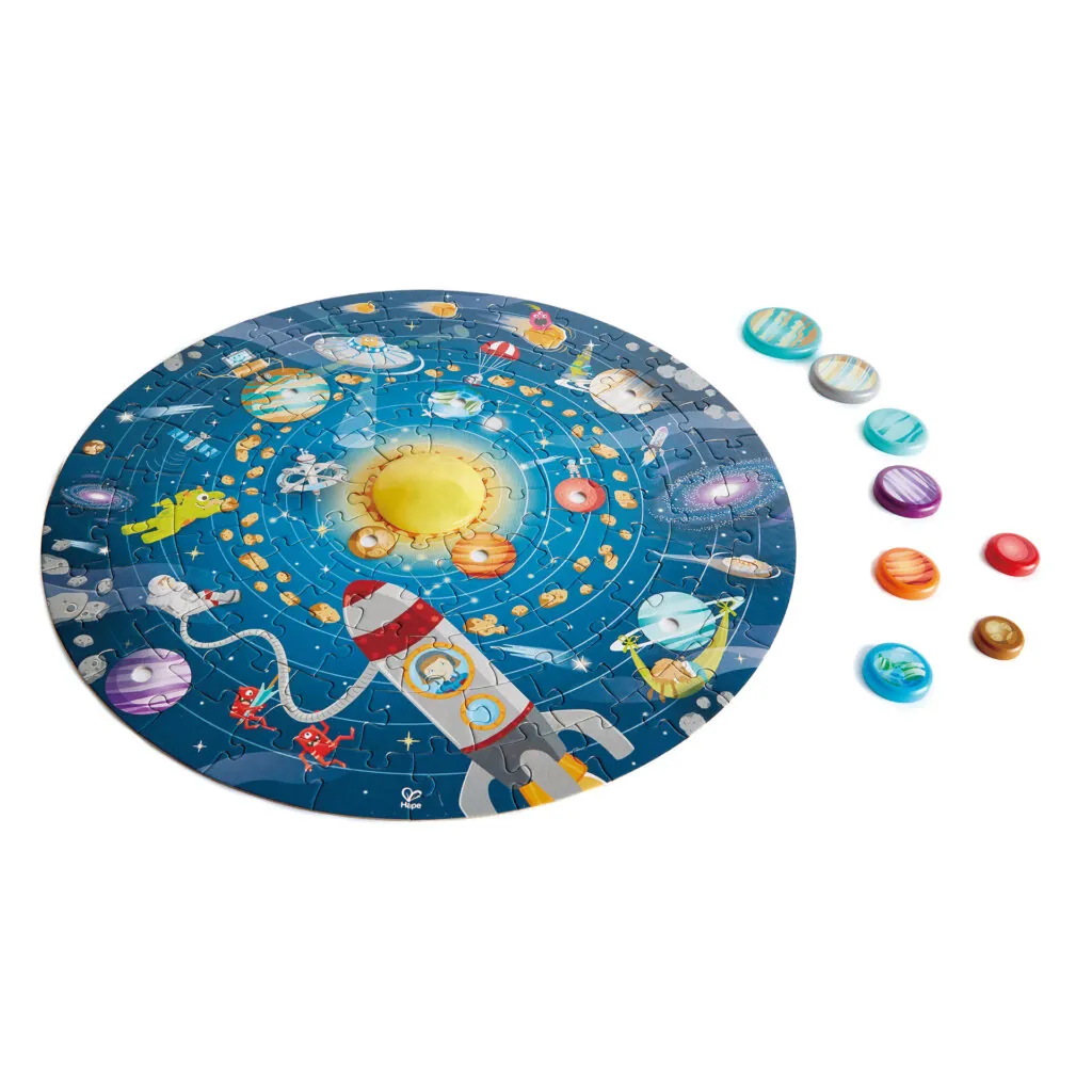 Puzzle Sistemul Solar pentru copii