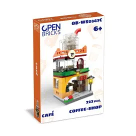 Set de construit de jucarie - Cafenea (222 piese) - Seturi de constructie Open Brick Source