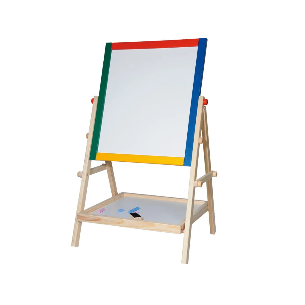 Tabla magnetica alba si neagra - Jocuri cu litere si cifre Woodyland 3