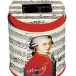 Ascutitoare dubla in cutie de metal Mozart