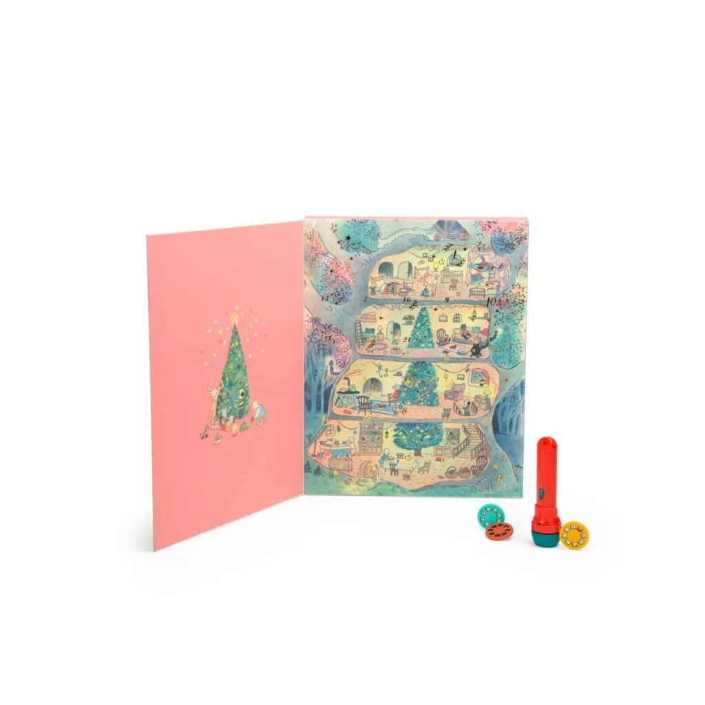 Calendar de Advent Lanterna si 23 de discuri cu povesti Big Family