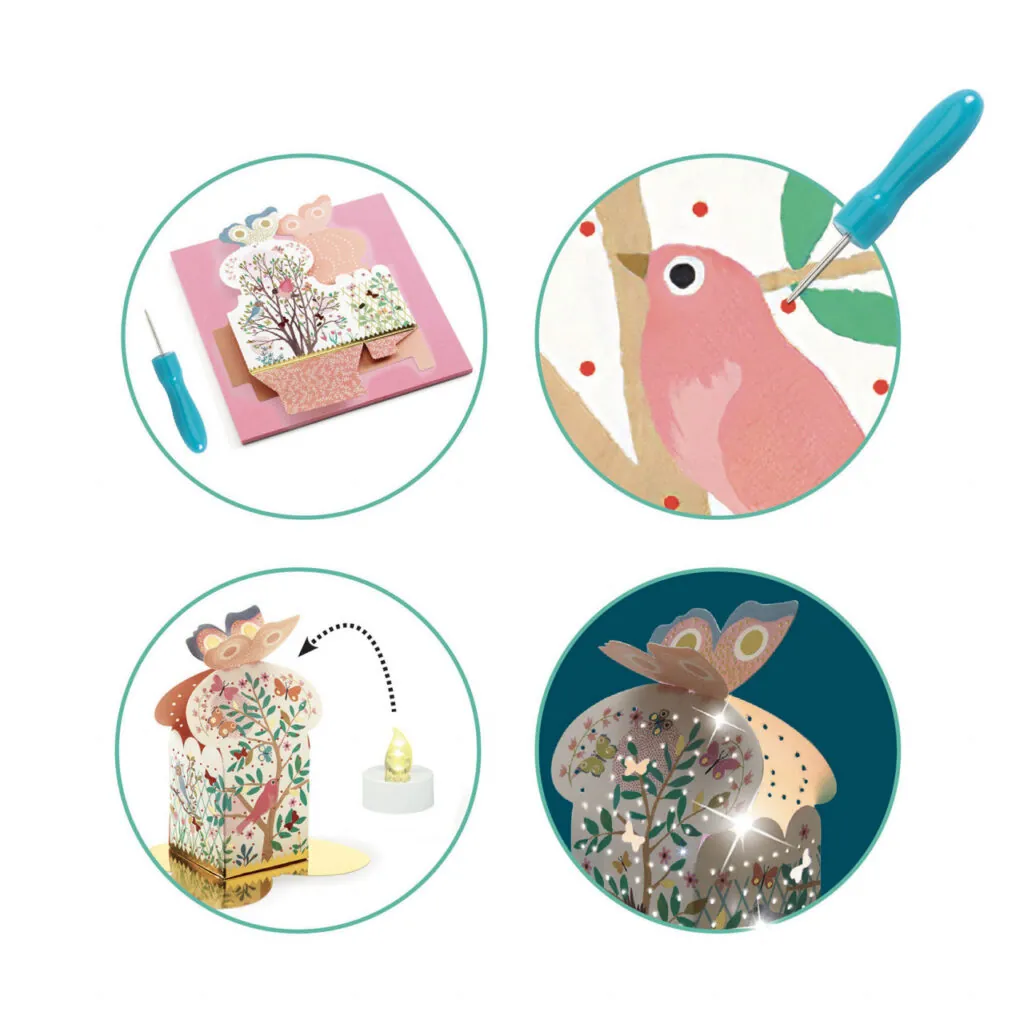 Joc creativ DIY felinar Lumini si umbre