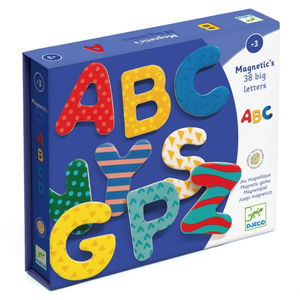 Joc cu magneti 38 Litere colorate