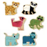 Puzzle cu magneti Mixanimo