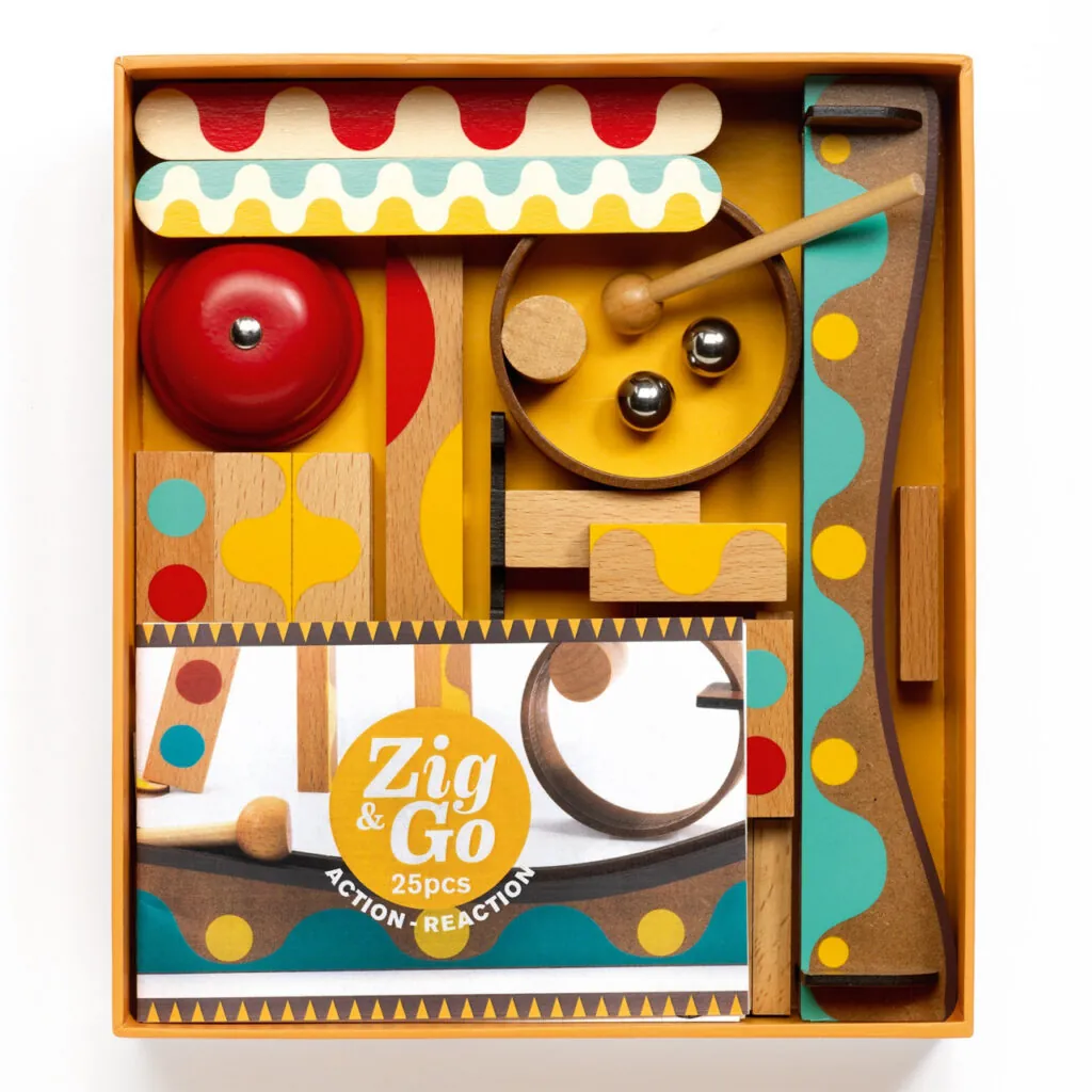 Set de constructie trasee Zig & Go Dring 25 piese