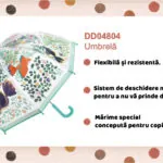 Umbrela pentru copii Flori si pasari