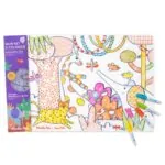 imagine:Joc creativ Plansa din silicon de colorat, Moulin Roty