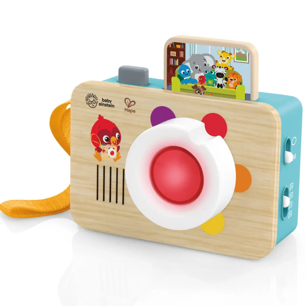 Jucarie din lemn - Aparat de fotografiat - Branduri Hape