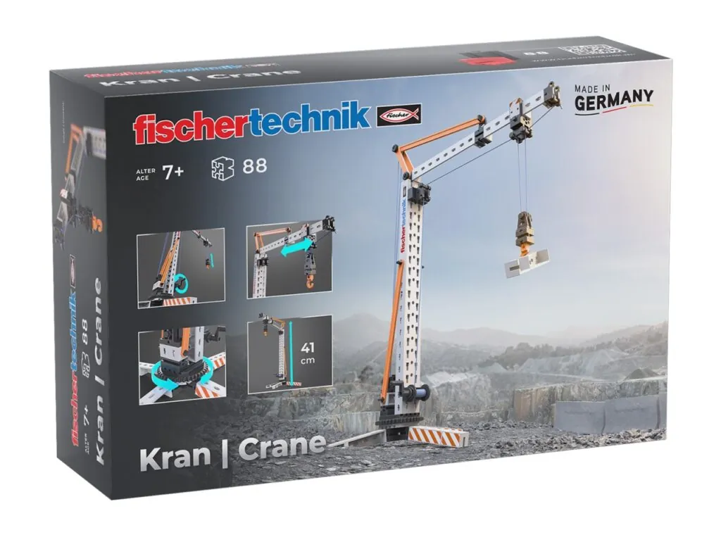 imagine: Kit STEM Macara de asamblat si manevrat, Fischertechnik